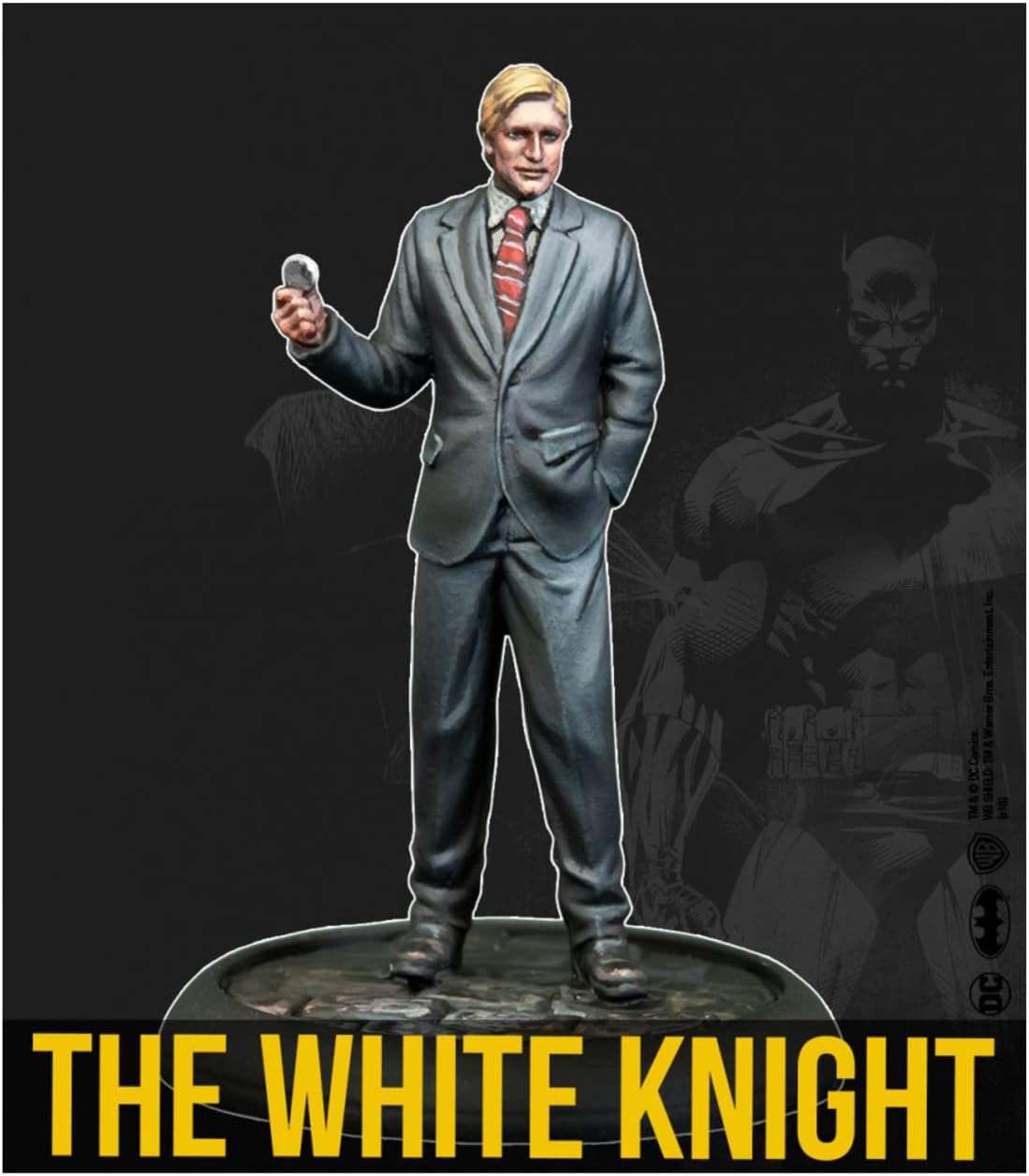 Miniature Game Resina DC Comics Superhero (The White Knight & Two Face)