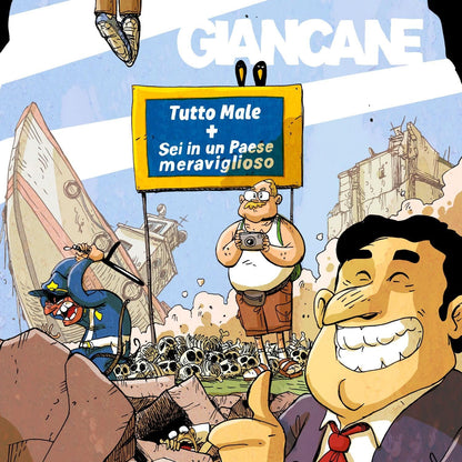 TUTTO MALE colorato e numerato, copertina Zerocalcare