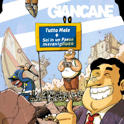 TUTTO MALE colorato e numerato, copertina Zerocalcare
