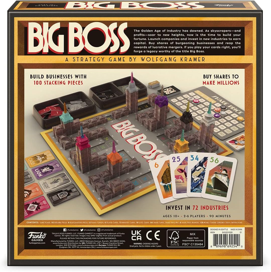 FUNKO GAMES Big Boss Board Game