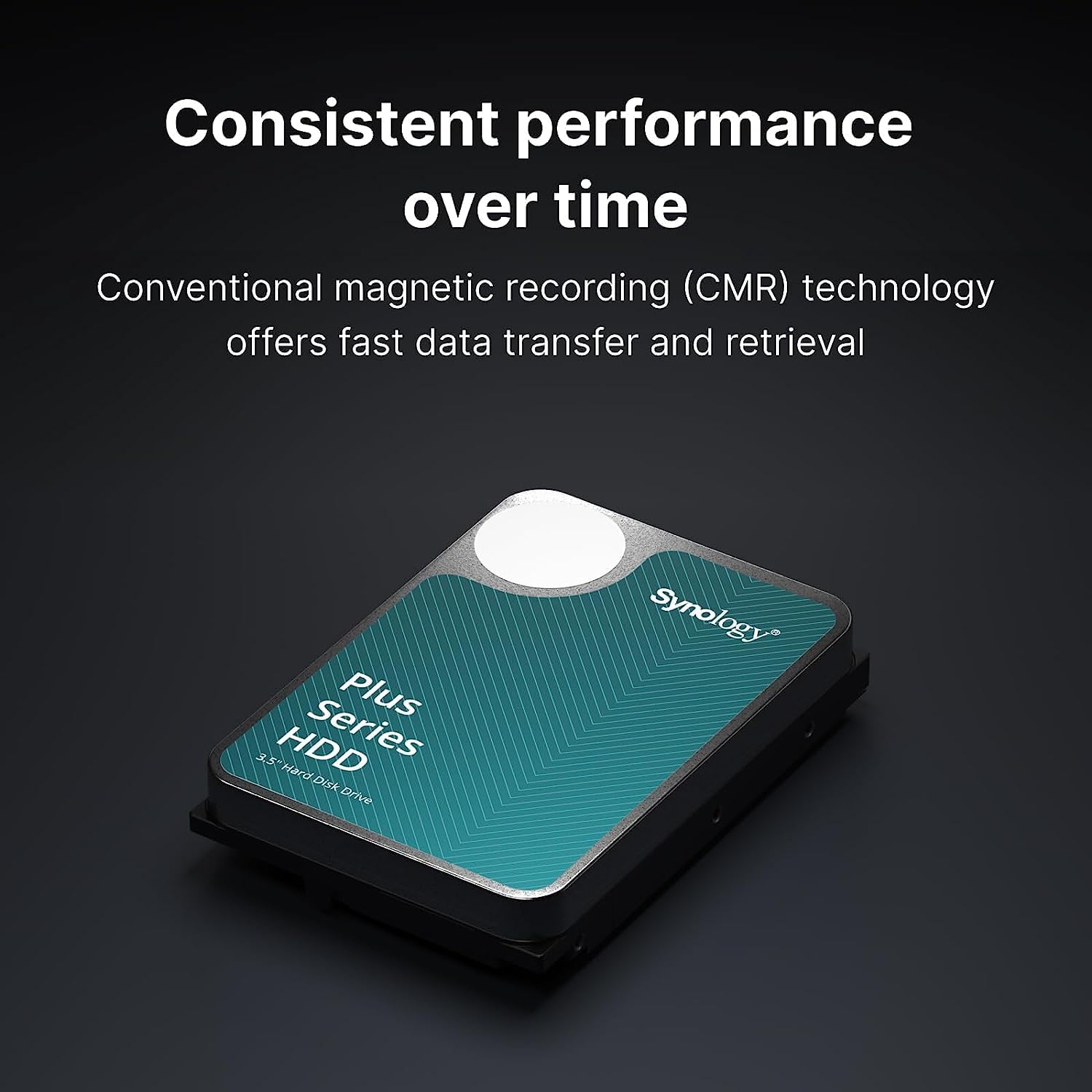Synology 4TB HAT3300 HDD - 1 millions hours MTBF, 180TB/year workload, 5400prm