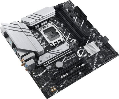 Asus PRIME B760M-A WIFI, Intel B760, 1700, Micro ATX, 4 DDR5, 2 HDMI, DP, Wi-Fi 6, 2.5G LAN, PCIe4, 2x M.2