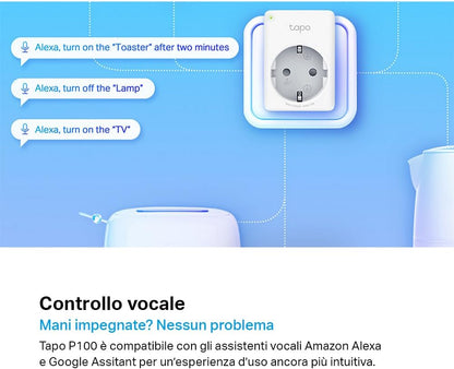 Smart Plug Tp-Link Tapop100-Pk1 2300W