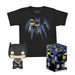 Funko Pocket Pop! & Tee: DC - Batman - Extra - for Children and Kids - Extra Large - (XL) - DC Comics - T-Shirt - Clothes With Collectable Vinyl Minifigure - Gift Idea - Toys and Short Sleeve Top