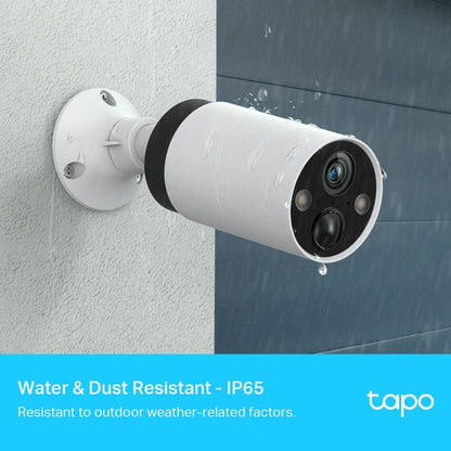 Tapo C420S2 V1 - 2 X Tapo C420 Cameras + Tapo H200 Hub - Network Surveillance Camera - Outdoor, Indoor - Dust Resistant