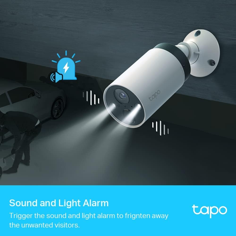 Tapo C420S2 V1 - 2 X Tapo C420 Cameras + Tapo H200 Hub - Network Surveillance Camera - Outdoor, Indoor - Dust Resistant