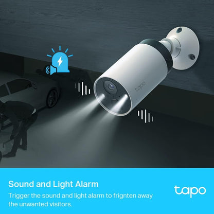 Tapo C420S2 V1 - 2 X Tapo C420 Cameras + Tapo H200 Hub - Network Surveillance Camera - Outdoor, Indoor - Dust Resistant