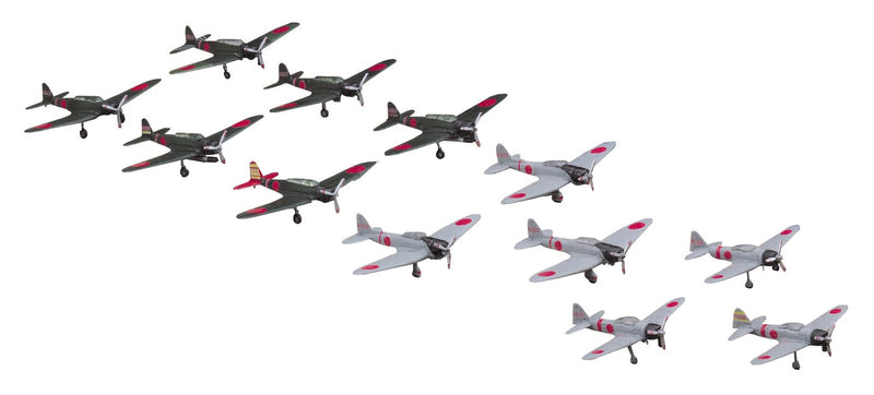 Hasegawa HAS QG30 Japanese Navy Carrier-Based Aircraft Set