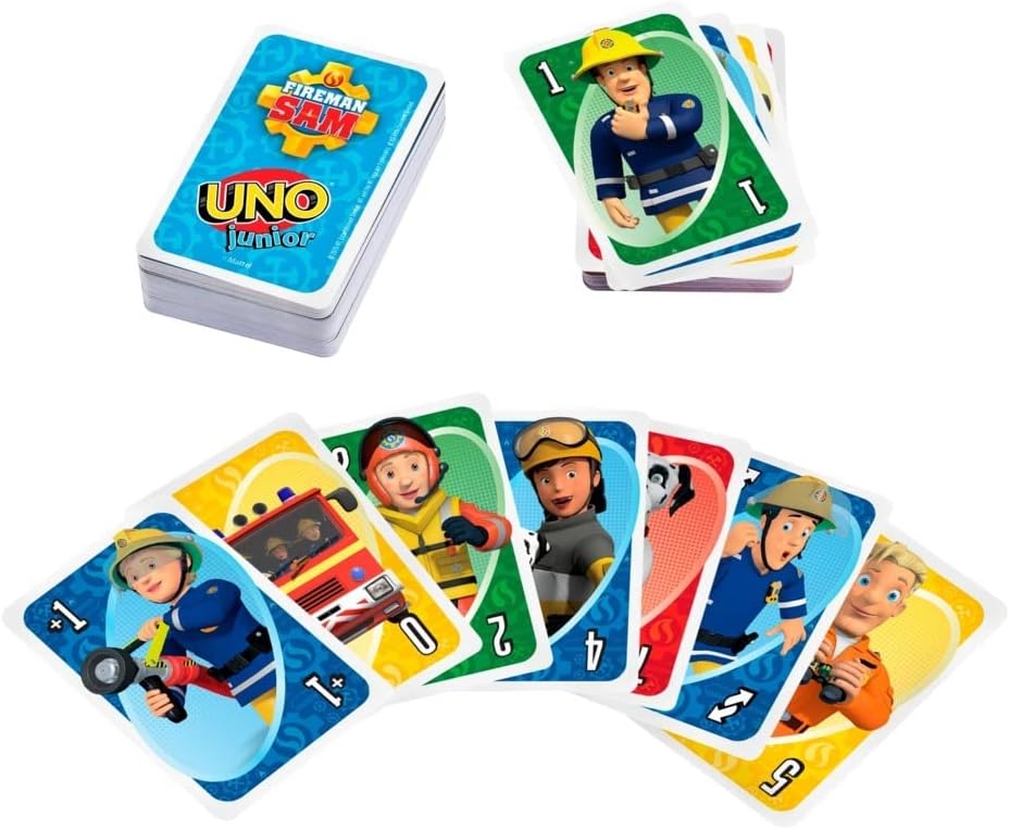 UNO Junior Feuerwehrmann Sam