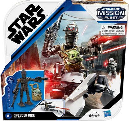 Star Wars Mission Fleet Expedition Class IG-11 - Figura de Bicicleta de Velocidad (6 cm