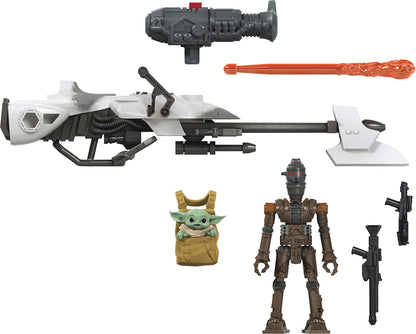 Star Wars Mission Fleet Expedition Class IG-11 - Figura de Bicicleta de Velocidad (6 cm