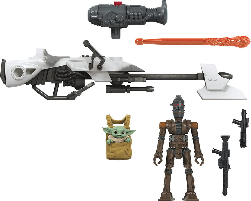 Star Wars Mission Fleet Expedition Class IG-11 - Figura de Bicicleta de Velocidad (6 cm