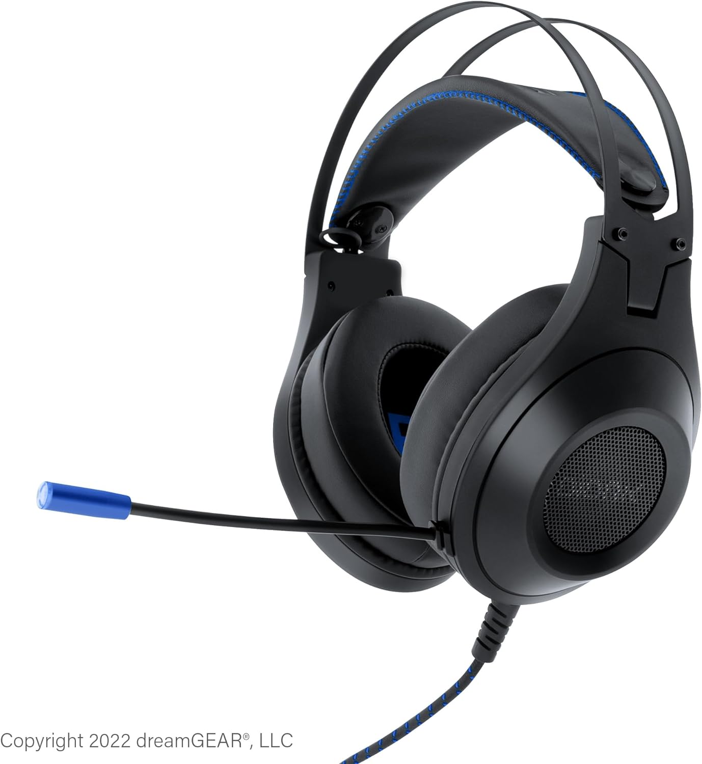 Bionik Sirex Gaming Headset with Mic for PS5: 50MM Drivers, Memory Foam, Mute Switch, Adjustable Head Beam, PS4/Xbox Series XS/Nintendo Switch OLED/PC/Mac