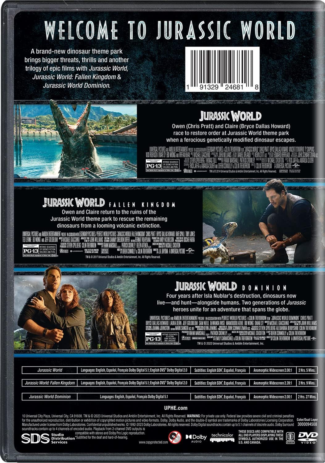 Jurassic World Trilogy