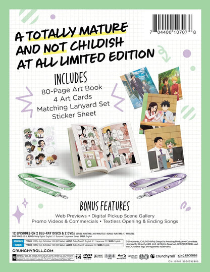 My Senpai is Annoying: The Complete Season - Limited Edition Blu-ray + DVD