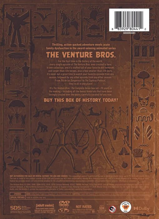 The Venture Bros.: The Complete Series (DVD)