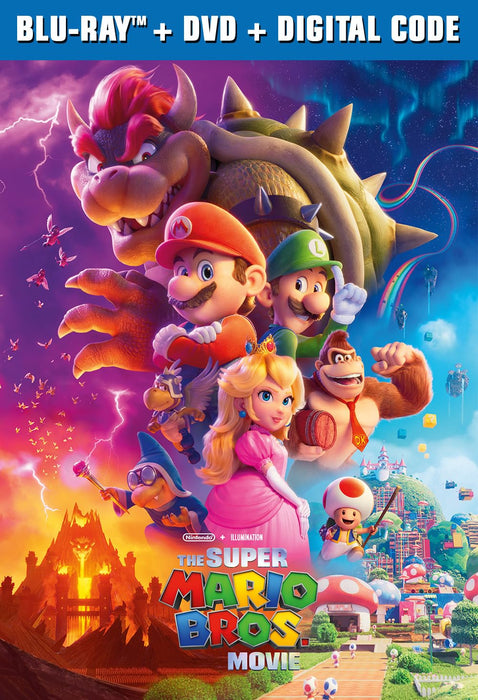 The Super Mario Bros. Movie (Blu-Ray + DVD + Digital)