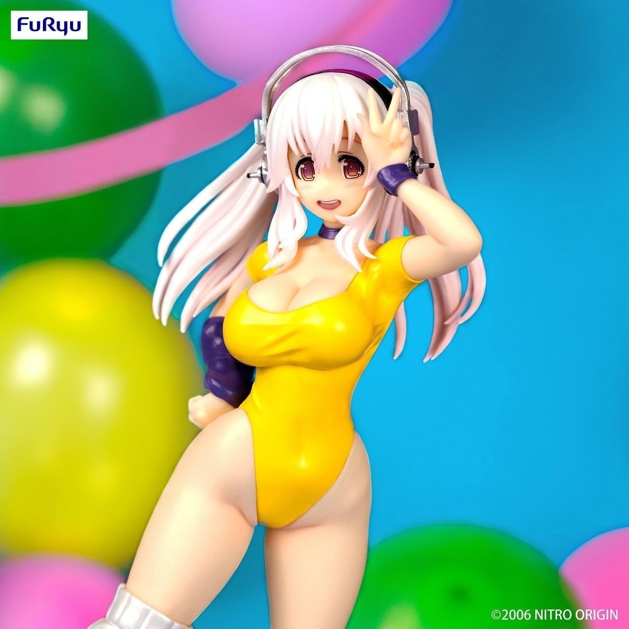Furyu - Super Sonico - Concept Figure - 80’s/Another Color/Yellow