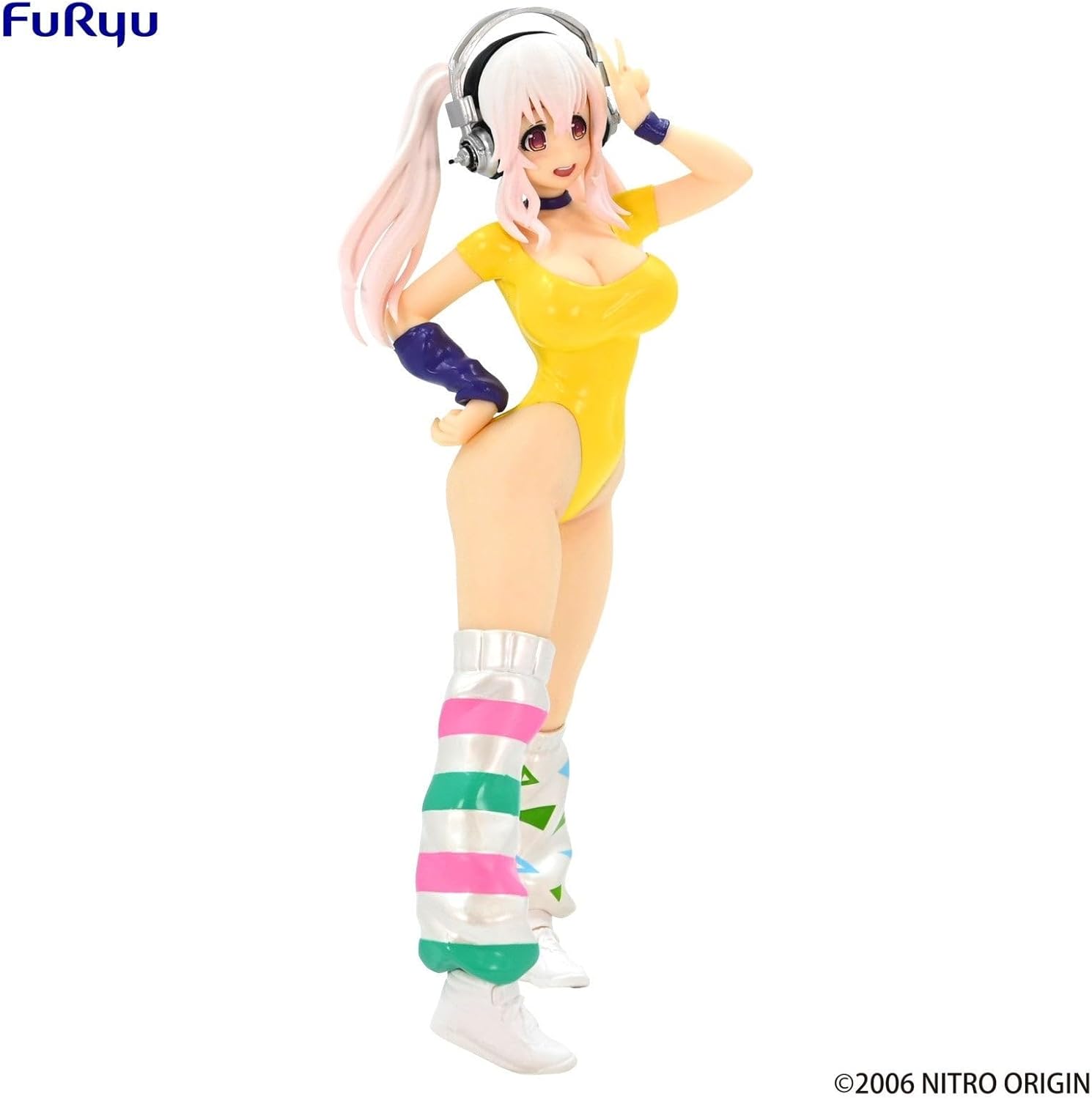 Furyu - Super Sonico - Concept Figure - 80’s/Another Color/Yellow