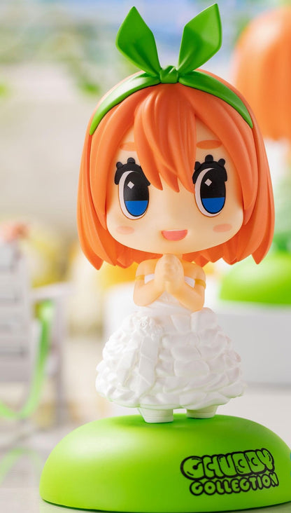 SEGA The Quintessential Quintuplets: The Movie statuette PVC Chubby Collection Yotsuba Nakano 11 cm