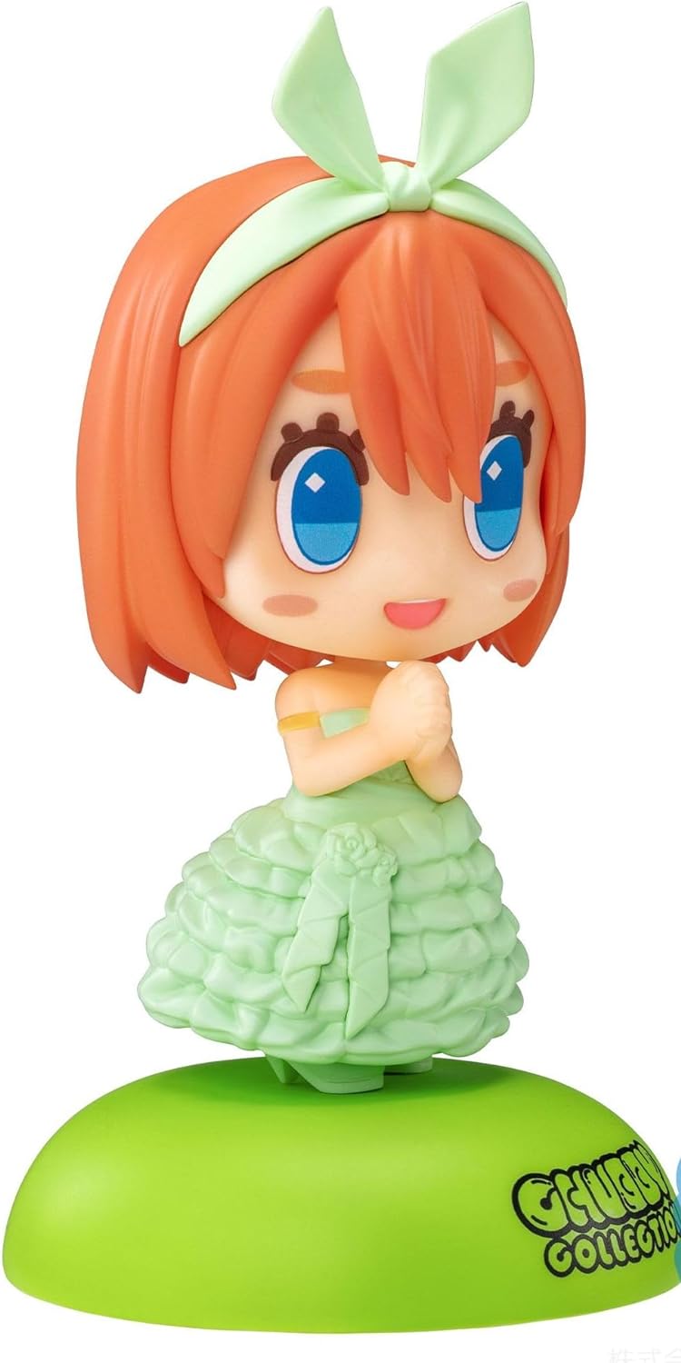 SEGA The Quintessential Quintuplets: The Movie statuette PVC Chubby Collection Yotsuba Nakano 11 cm