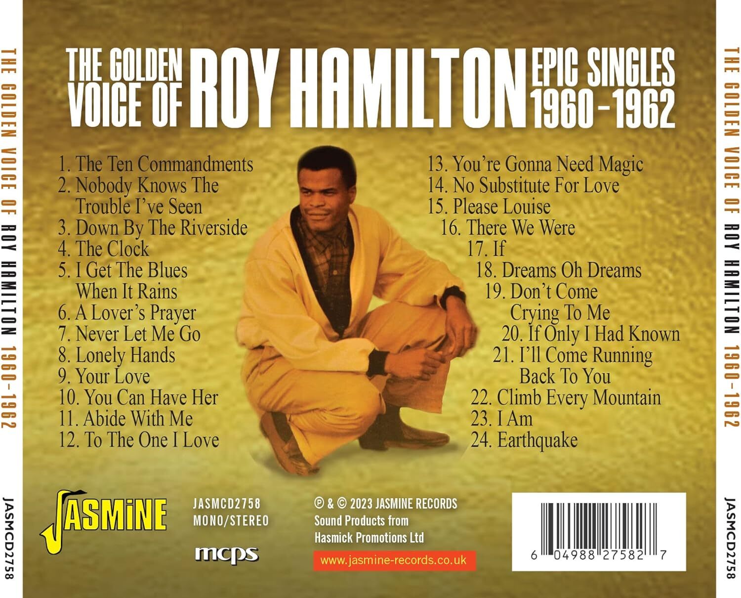 The Golden Voice of Roy Hamilton: Epic Singles 1960-1962