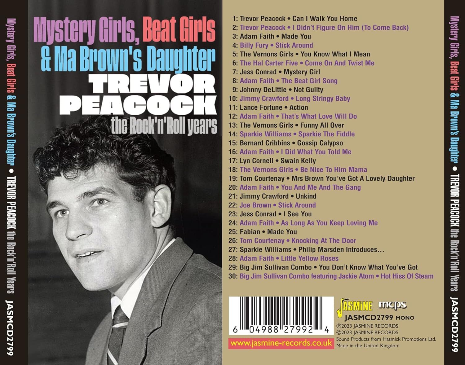 Mystery Girls, Beat Girls & Ma Brown's Daughter: Trevor Peacock: The Rock 'N' Roll Years