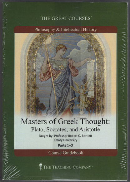 The Great Courses: Masters of Greek Thought: Plato, Socrates, and Aristotle (DVD)