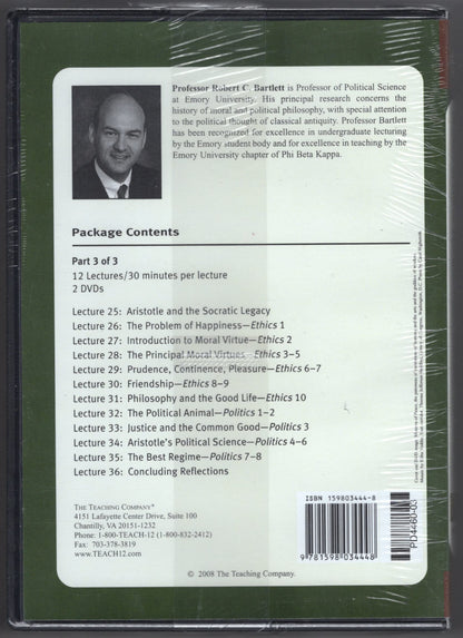 The Great Courses: Masters of Greek Thought: Plato, Socrates, and Aristotle (DVD)