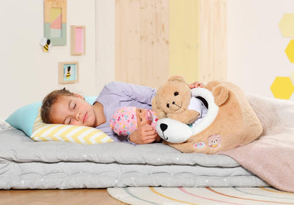BABY born Bear Sleeping Cave 834459 - Accessories for BABY born Bear and Dolls up to 43cm - Suitable for Kids from 1+, Brown