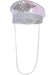 Smiffys Fever Deluxe Sequin & Pearl Bride Captains Hat