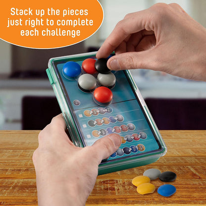 Thames & Kosmos -Dimension – The Brain Game to Go - Level: Beginner to Expert - Unique Puzzle Game – Single Player - Puzzle Solving Strategy Board Games for Adults & Kids, Ages 8+, 692208
