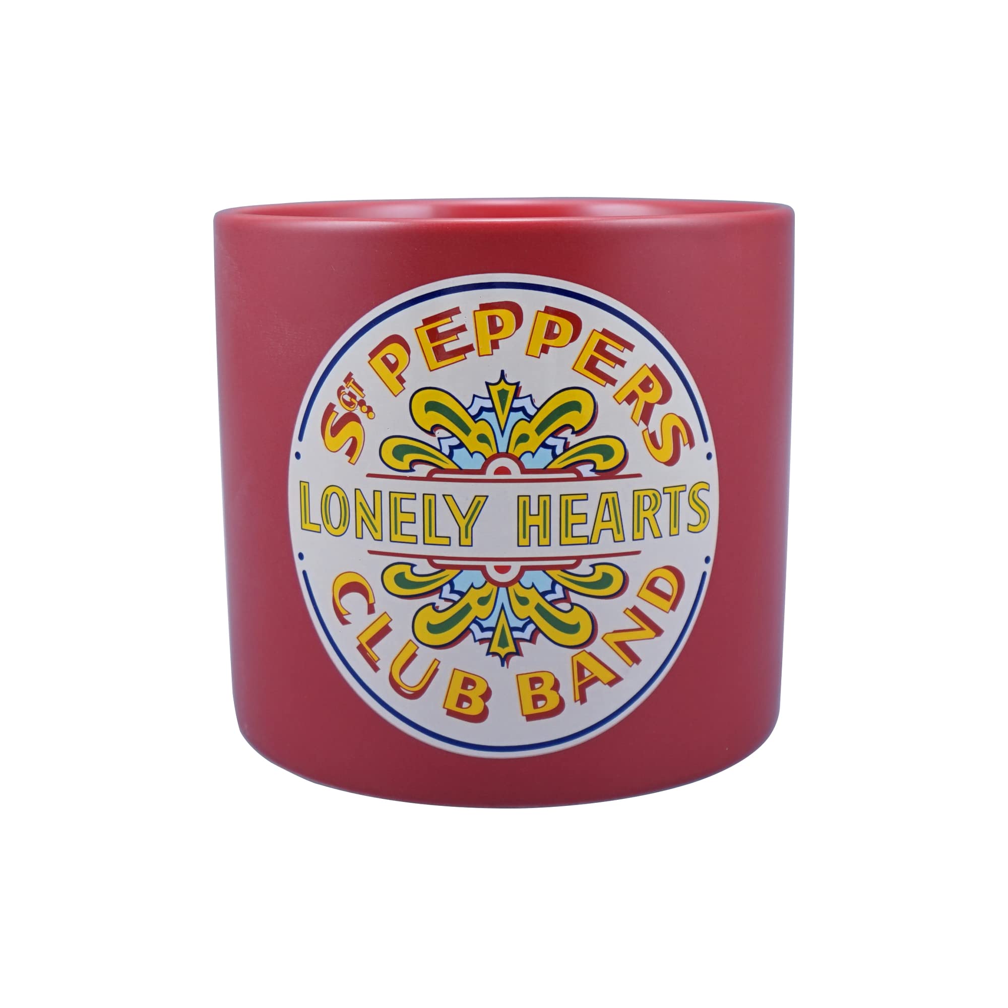 Half Moon Bay The Beatles Ceramic Plant Pot 4 Inch Sgt Pepper's Lonely Hearts Clubs Band