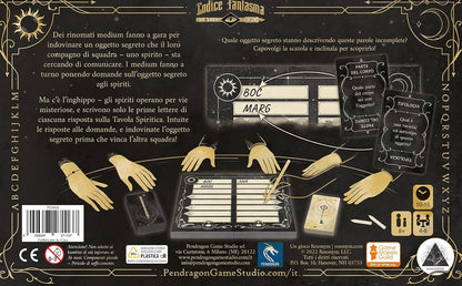 Pendragon - Codice Fantasma - Edizione italiana - Gioco da tavolo e Party Game, Età 8+, 4-8 Giocatori