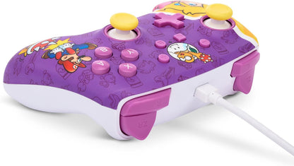 PowerA Enhanced Wired Controller for Nintendo Switch - Princess Peach Battle