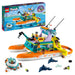 LEGO 41734 Friends Sea Rescue Boat Toy Playset with Dolphin Animal Figures and Submarine, Eco Educational Set, Animal Care Gift for Kids, Girls, Boys 7 Plus Years Old