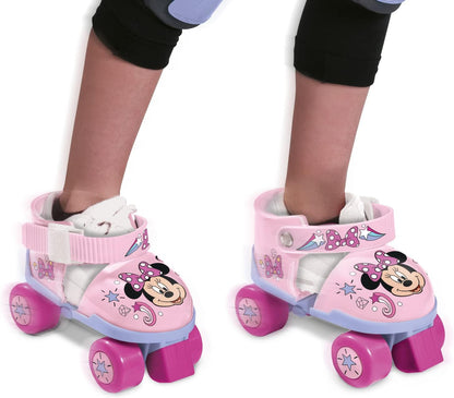 Mondo Minnie Mouse Skate Wheels for Girls Pink (Pink), Adjustable from 22 to 29