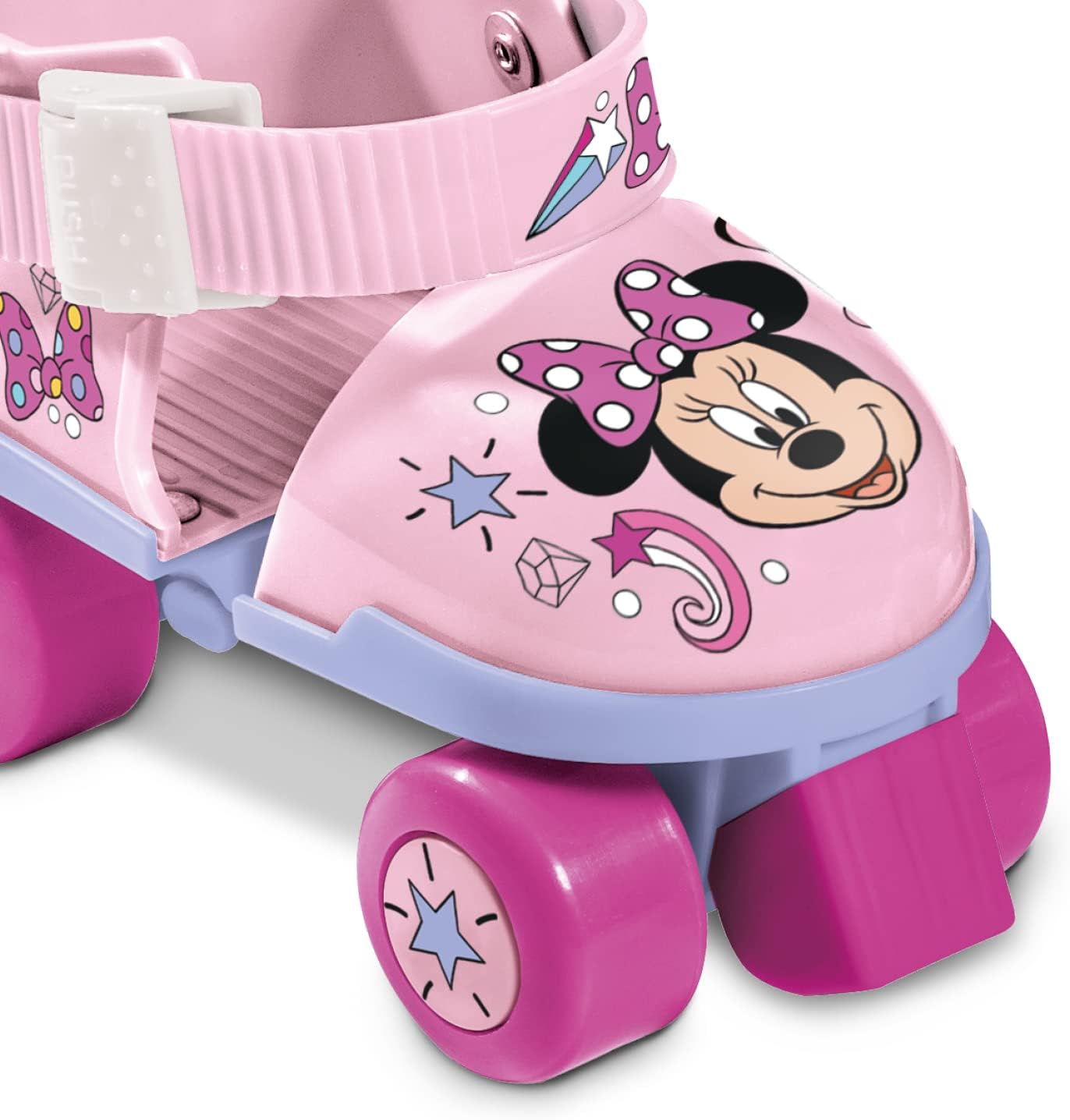 Mondo Minnie Mouse Skate Wheels for Girls Pink (Pink), Adjustable from 22 to 29