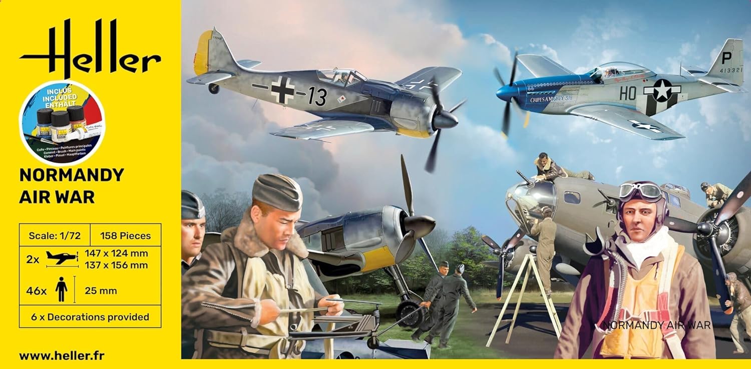 Heller 52329 Starter Kit Normandy Airwar 1/72