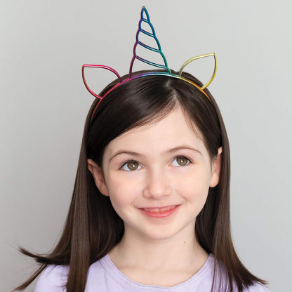 Unique Party: Rbow Unicorn Prty Headband