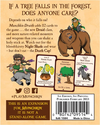 Steve Jackson Games Munchkin Druids