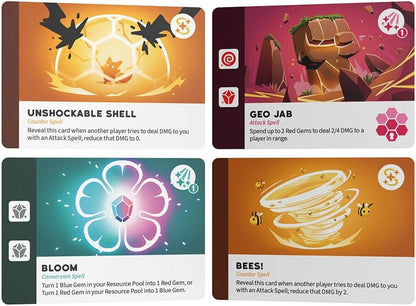 Unstable Games | Casting Shadows | Card Game | Ages 12+ | 2-4 Players | 30-60 Minutes Playing Time
