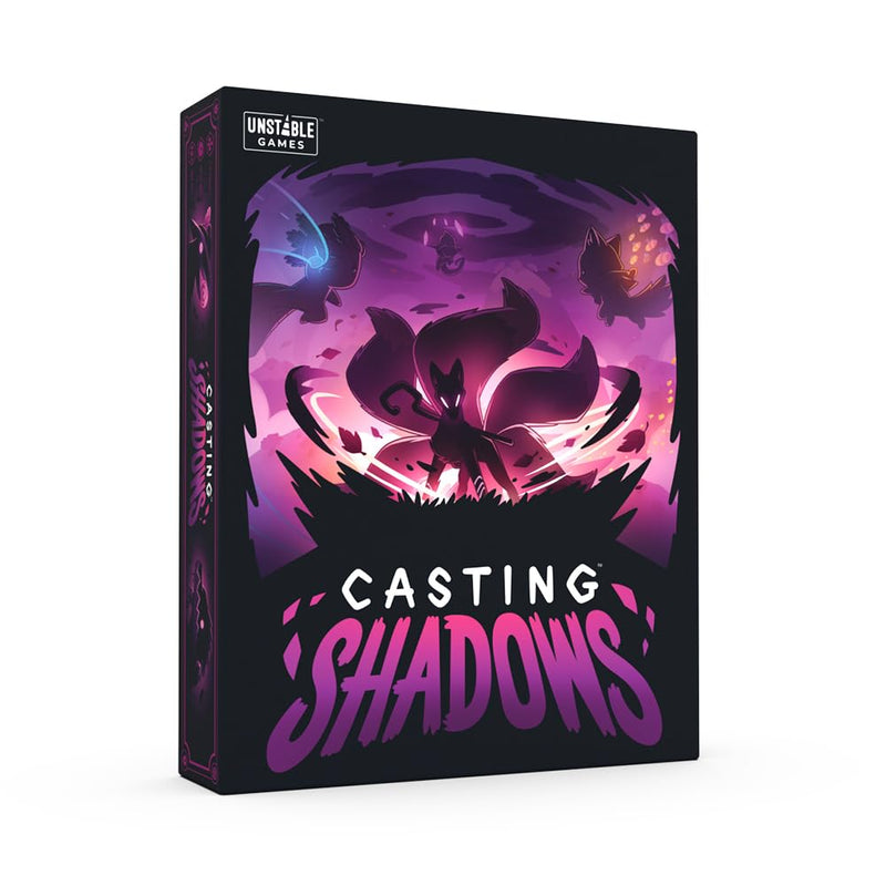 Unstable Games | Casting Shadows | Card Game | Ages 12+ | 2-4 Players | 30-60 Minutes Playing Time