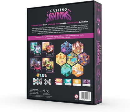 Unstable Games | Casting Shadows | Card Game | Ages 12+ | 2-4 Players | 30-60 Minutes Playing Time