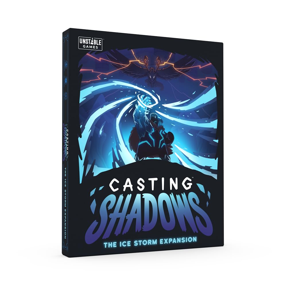 Unstable Games - Casting Shadows: The Ice Storm Expansion - Progettato per essere aggiunto al tuo gioco di carte Casting Shadows