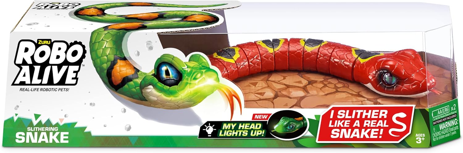 Zuru - Robo Alive - Robotic Snake - Robot Snake - 7150, 1 unit, assorted model
