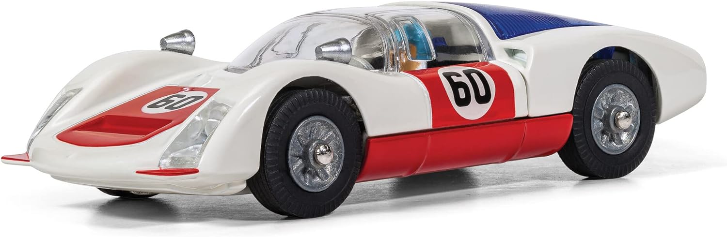 Corgi RT33001 Porsche Carrera 6, Red & White Die-Cast Scale Model, White & Red, Fit The Box