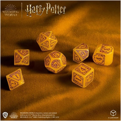 Q Workshop Harry Potter pack dés Gryffindor Modern Dice Set - Gold (7)