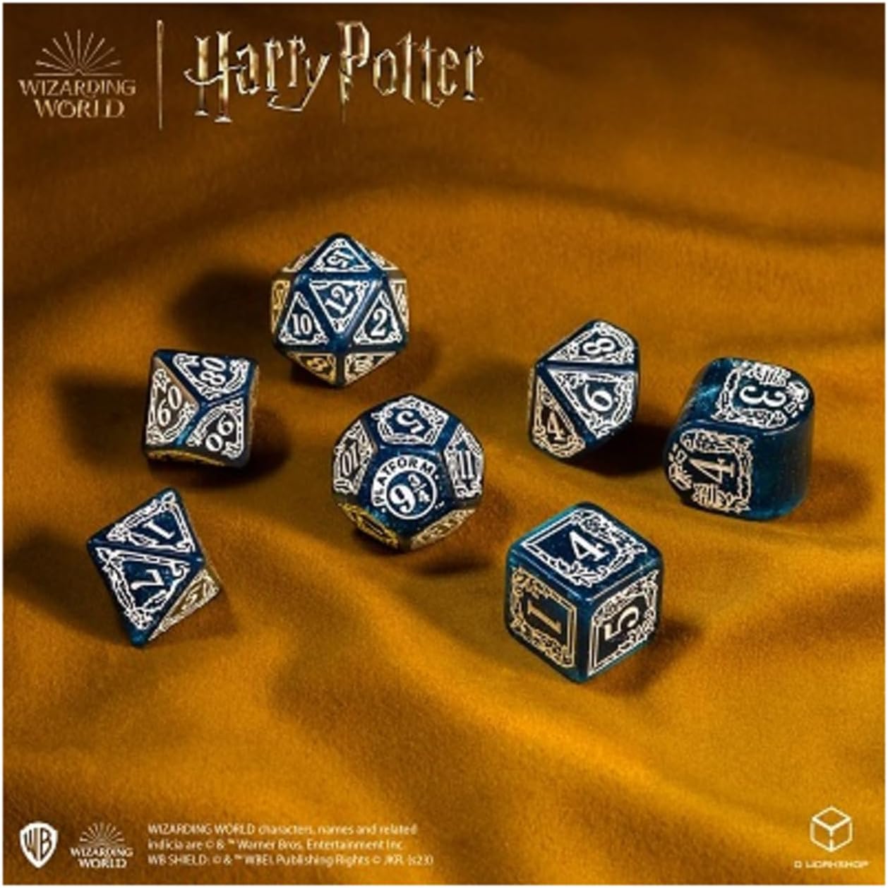 Harry Potter Ravenclaw Modern Dice Blue