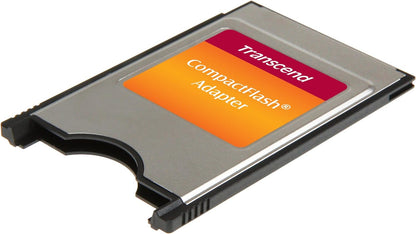 Transcend TS0MCF2PC PCMCIA ATA Adapter for CompactFlash Card - Silver/Black